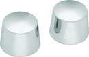 Kuryakyn Front Axle Nut Caps Chrome for Harley Davidson Touring Models