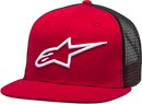 ALPINESTARS Corp Trucker Hat - Red/Black - One Size 1025810033010OS