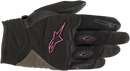 ALPINESTARS Stella Shore Gloves - Black/Fuchsia - Small 3516318-1039-S