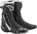 ALPINESTARS SMX Plus Vented Boots - Black/White - US 10.5 / EU 45 2221119-12-45
