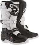 ALPINESTARS Youth Tech 7S Boots - Black/White - US 6 / EU 39 2015017-12-6