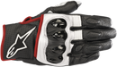 ALPINESTARS Celer V2 Gloves - Black/White/Fluo Red - 3XL 3567018-1231-3X