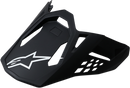 ALPINESTARS Supertech M10/Supertech M8 Visor - Matte Black 8981019110OS