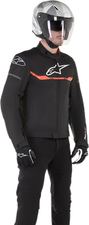 ALPINESTARS T-SP S Waterproof Jacket - Black/Red Fluo - 3XL 3200120-1030-3X
