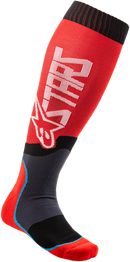 ALPINESTARS MX Plus-2 Socks - Red/White - Medium 4701920-32-M