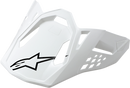 ALPINESTARS Supertech M10/Supertech M8 Visor - Gloss White 89810192180OS