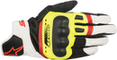 ALPINESTARS SP-5 Gloves - Black/Fluo Yellow/White/Fluo Red - 3XL 3558517-1503-3X