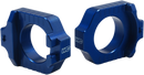 WORKS CONNECTION Elite Axle Block for Yamaha 17-280 - Precision CNC Aluminum, Blue Finish