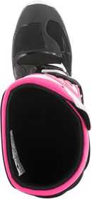 ALPINESTARS Stella Tech 3 Boots - Black/White/Pink - US 8 / EU 39 2013218-130-8