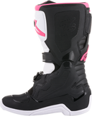 ALPINESTARS Stella Tech 3 Boots - Black/White/Pink - US 8 / EU 39 2013218-130-8