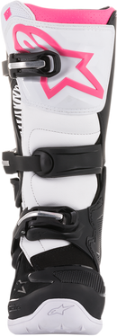 ALPINESTARS Stella Tech 3 Boots - Black/White/Pink - US 8 / EU 39 2013218-130-8