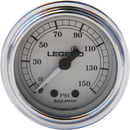 LEGEND SUSPENSION Fairing Mounted LED Backlit PSI Gauges - Silver 2212-0485