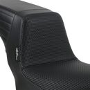 LE PERA Kickflip Seat - Basketweave - Black - Softail '18-'23 LYR-590BW
