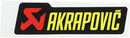 AKRAPOVIC Replacement Sticker P-HST2AL