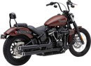 COBRA 3-Inch RPT Mufflers with Black Finish - Part Number 6058B