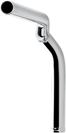 BILTWELL 1" T-Bar - Tyson XL - Pullback - 10" - Chrome 6260-1053