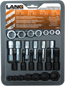 LANG TOOLS Thread Restorer - Tap/Die - Fine/Coarse Thread - SAE - Kit 2581