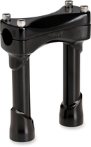 BILTWELL Murdock Handlebar Risers - 8" - Black 6403-201-08