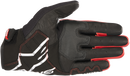 ALPINESTARS Honda SMX-2 Air Carbon V2 Gloves - Black/Red - XL 3567818-13-XL