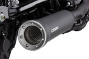 COBRA Black Muffler 2527B with Advanced Acoustical Tuning and Titanium Finish