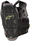 ALPINESTARS A-4 Max Chest Guard - Black/Anthracite/Yellow Fluo - XS/S 67015201155XS/S