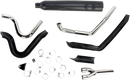 COBRA 2:1 Exhaust System for Harley-Davidson FL 2009-2016 – Black, Part 6450B