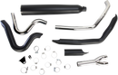COBRA 2:1 Exhaust System for Harley-Davidson FL 2009-2016 – Black, Part 6450B