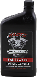 Klotz Oil V-Twin Synthetic Oil 15W-60 - 1 Quart (Part Number: KV-1560)