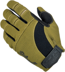 BILTWELL Moto Gloves - Olive/Black - XL 1501-0309-005