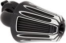 ARLEN NESS Monster Sucker Air Cleaner Cover - Deep-Cut - Black 81-102
