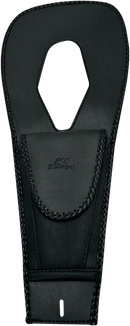 MUSTANG Pouch Tank Bib - Smooth - Black - Honda 93302