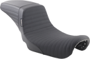 LE PERA Kickflip Daddy Long Legs Seat - Pleated w/ Gripp Tape - Black - FX '06-'17 LK-591DLPTGP