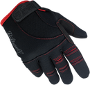 BILTWELL Moto Gloves - Black/Red - XL 1501-0108-005