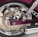 Performance Machine Rear Chrome Caliper 1279-0052-CH for 1991-1999 FXDB/C/L Motorcycles