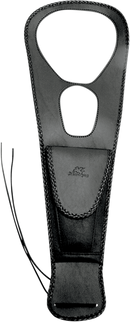 MUSTANG Pouch Tank Bib - Smooth - Black - Honda 93320