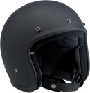 BILTWELL Bonanza Helmet - Flat Black - Small 1001-201-202