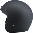 BILTWELL Bonanza Helmet - Flat Black - Small 1001-201-202