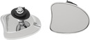 DRAG SPECIALTIES Mirrors - Side View - Deluxe - Teardrop - Chrome 77886