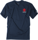 FACTORY EFFEX Suzuki Shutter T-Shirt - Navy - XL 20-87406