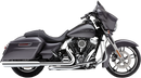COBRA 909 4-Inch Chrome Mufflers for Harley Bagger 1995-2016 - Part Number 6106