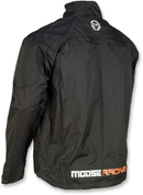 MOOSE OFFROAD Youth XC1 Rain Jacket - Black - US 7/8 2922-0067
