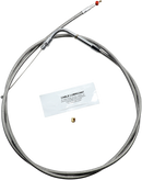 BARNETT Stainless Steel Throttle Cable - +12" - '90-'95 Touring 102-30-30008-12