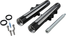 ARLEN NESS Fork Legs - Black Anodized - Deep Cut - Dual Disc - '08-'13 FLT 06-511