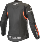ALPINESTARS Stella Kira Leather Jacket - Black/Red - US 8 / EU 44 3112019-1030-44