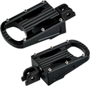 BILTWELL Punisher Foot Pegs - Black - Softail 7006-203-03