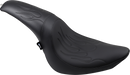 DRAG SPECIALTIES SEATS Predator Seat - Black - Flame Stitched - FL/FX '06-'17 0802-0393