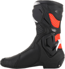 ALPINESTARS SMX Plus Boots - Black/White/Red Fluorescent - US 10.5 / EU 45 2221019-1231-45