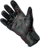 BILTWELL Belden Gloves - Redline - XS 1505-0108-301