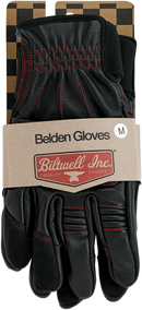 BILTWELL Belden Gloves - Redline - Medium 1505-0108-303