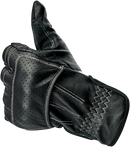 BILTWELL Borrego Gloves - Black/Cement - Small 1506-0104-302